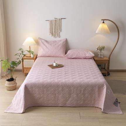 91家纺网 家纺一手货源 找家纺 （总）上喜 热卖全棉肌理纹亲肤磨毛床盖