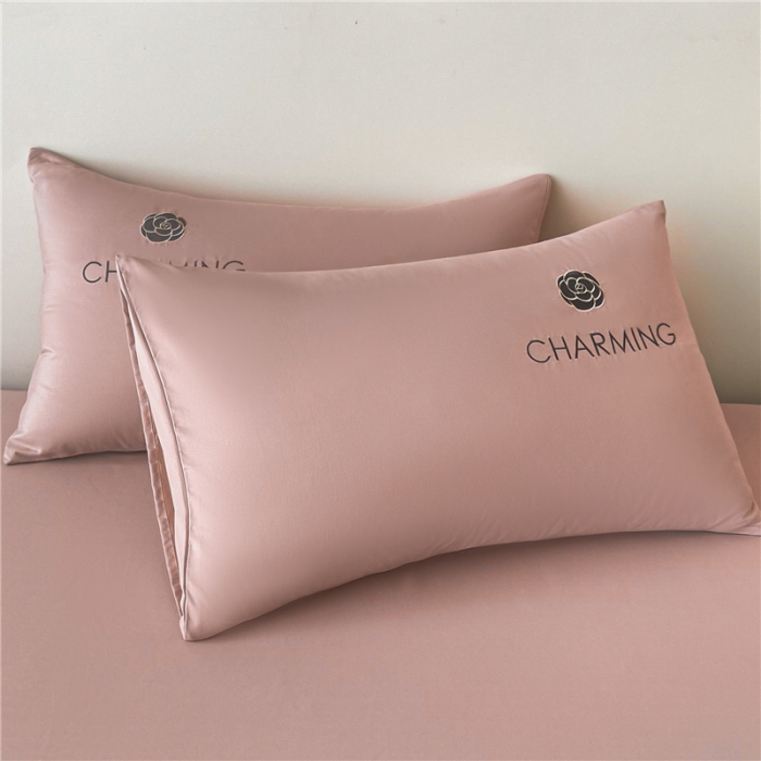 91家纺网 家纺一手货源 找家纺 古吉梦 2024新款A类抗菌防螨磨毛床笠 磨毛床笠朵拉-豆沙