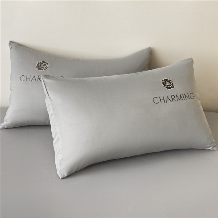 91家纺网 家纺一手货源 找家纺 古吉梦 2024新款A类抗菌防螨磨毛床笠 磨毛床笠朵拉-浅灰