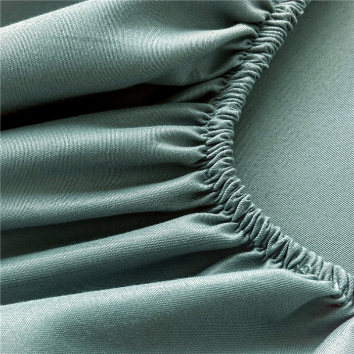 91家纺网 家纺一手货源 找家纺 古吉梦 2024新款A类抗菌防螨磨毛床笠 磨毛床笠朵拉-浅石蓝