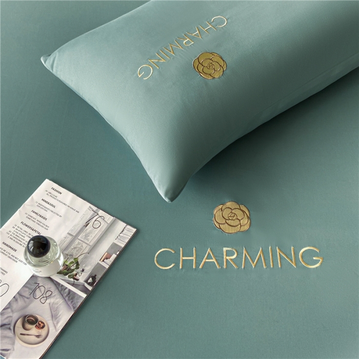 91家纺网 家纺一手货源 找家纺 古吉梦 2024新款A类抗菌防螨磨毛床笠 磨毛床笠朵拉-浅石蓝