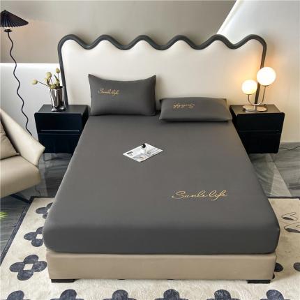 91家纺网 家纺一手货源 找家纺 (总)古吉梦 2023新款A类抗菌防瞒磨毛刺绣S床笠系列