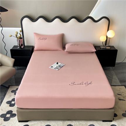 91家纺网 家纺一手货源 找家纺 (总)古吉梦 2023新款A类抗菌防瞒磨毛刺绣S床笠系列