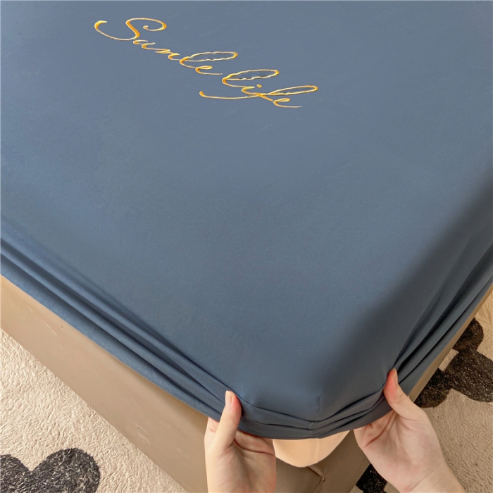 91家纺网 家纺一手货源 找家纺 (总)古吉梦 2023新款A类抗菌防瞒磨毛刺绣S床笠系列