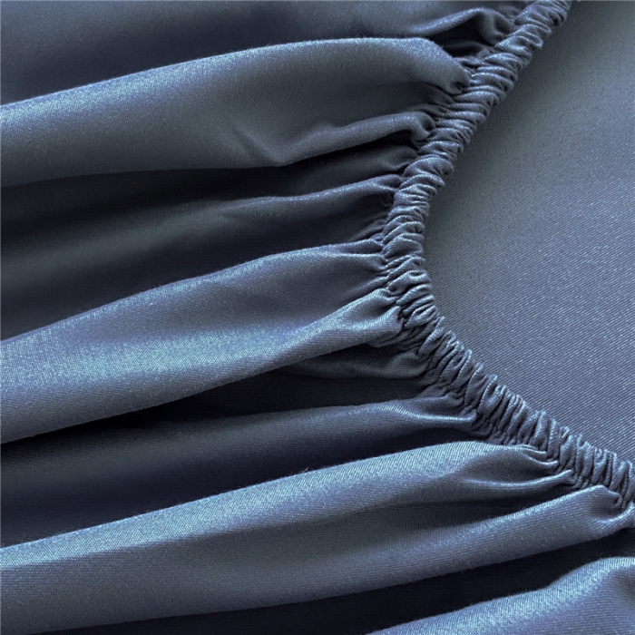 91家纺网 家纺一手货源 找家纺 古吉梦 2023新款A类抗菌防瞒磨毛刺绣S床笠系列 磨毛S床笠-宾利蓝