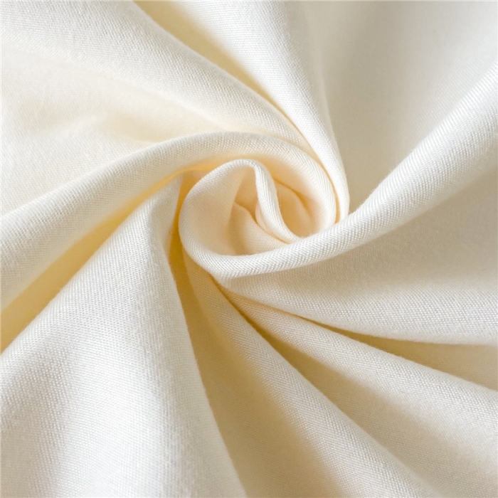 91家纺网 家纺一手货源 找家纺 古吉梦 2023新款A类抗菌防瞒磨毛刺绣S床笠系列 磨毛S床笠-奶昔白