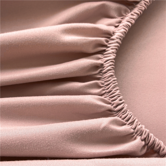 91家纺网 家纺一手货源 找家纺 古吉梦 2023新款A类抗菌防瞒磨毛刺绣S床笠系列 磨毛S床笠-紫豆沙