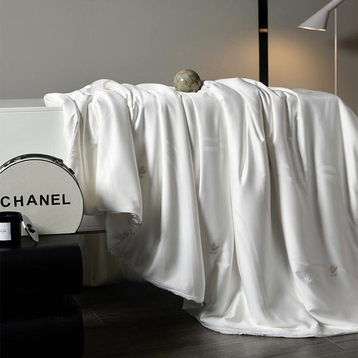 91家纺网 家纺一手货源 找家纺 大提花被子双宫茧蚕丝被薄被子春秋被子被芯四季通空调被夏凉被桑蚕丝被子 双宫茧蚕丝被