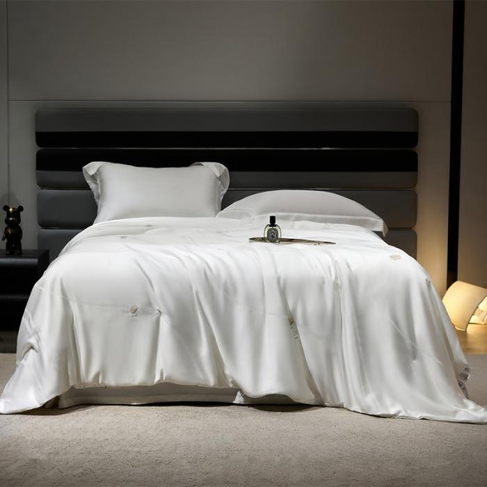 91家纺网 家纺一手货源 找家纺 大提花被子双宫茧蚕丝被薄被子春秋被子被芯四季通空调被夏凉被桑蚕丝被子 双宫茧蚕丝被