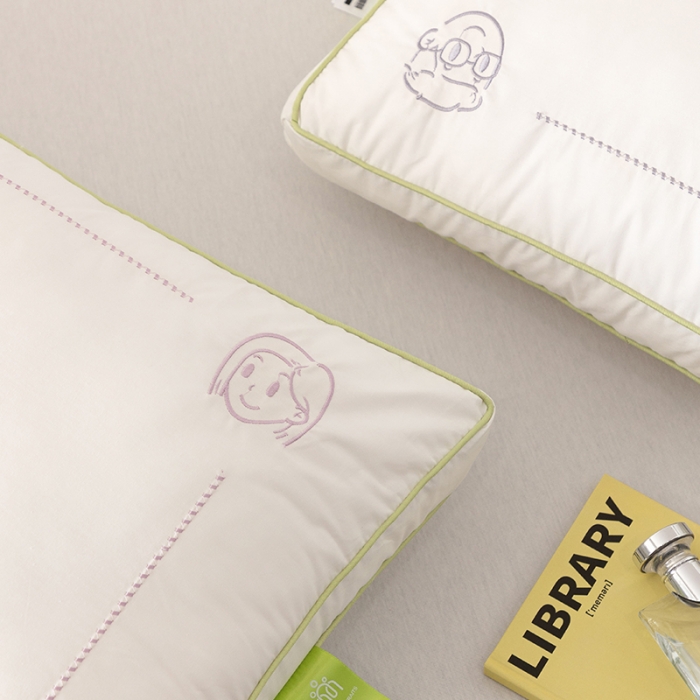 91家纺网 家纺一手货源 找家纺 (总) 多点家居 2023新款全棉抗菌枕头枕芯-全家福系列