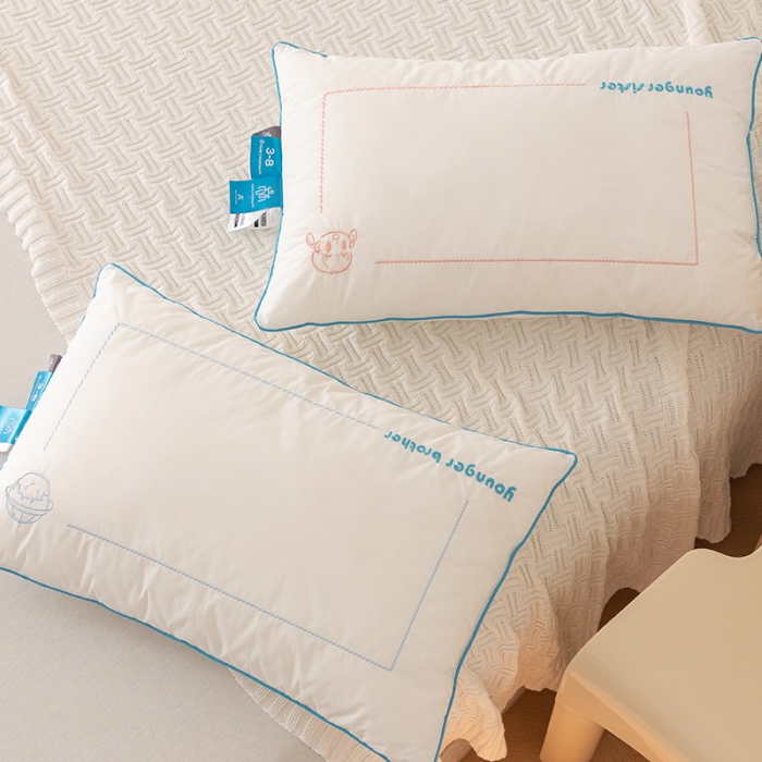 91家纺网 家纺一手货源 找家纺 (总) 多点家居 2023新款全棉抗菌枕头枕芯-全家福系列