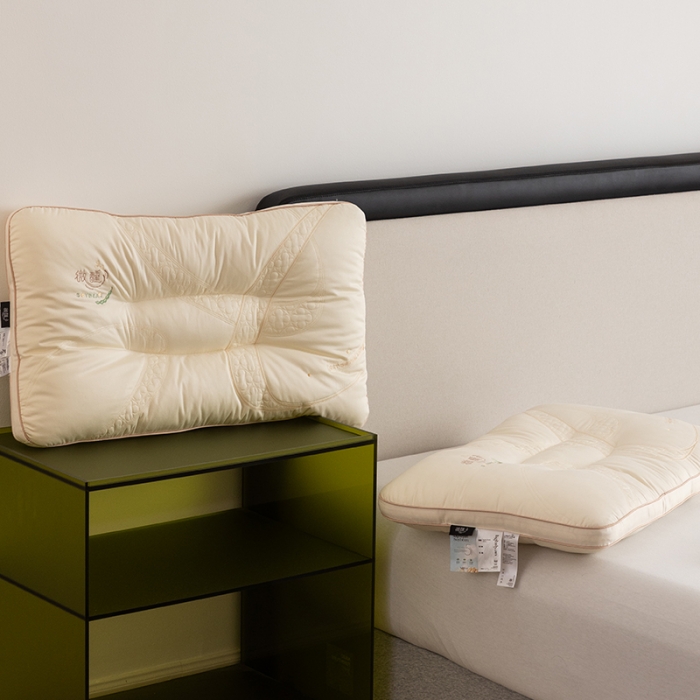 91家纺网 家纺一手货源 找家纺 (总) 多点家居 2023新款莫代尔微醺大豆助眠枕枕头枕芯