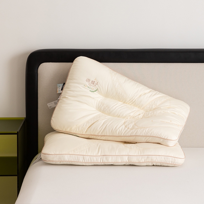 91家纺网 家纺一手货源 找家纺 (总) 多点家居 2023新款莫代尔微醺大豆助眠枕枕头枕芯