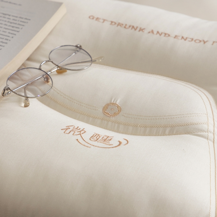 91家纺网 家纺一手货源 找家纺 (总) 多点家居 2023新款莫代尔微醺蚕丝驻颜枕枕头枕芯