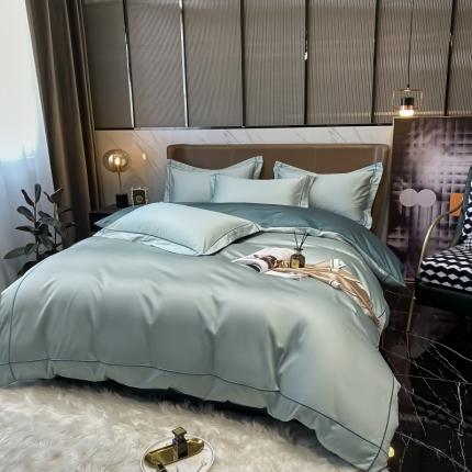 91家纺网 家纺一手货源 找家纺 (总) 床绮 2024新款水洗磨毛四件套-挚爱风格二