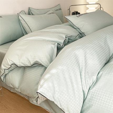 91家纺网 家纺一手货源 找家纺 （总）床绮 2024新款全棉学生刺绣三件套-露娜