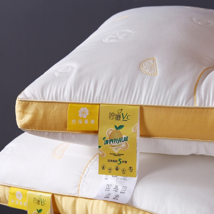 91家纺网 家纺一手货源 找家纺 (总)2023新款柠檬vc枕枕头枕芯系列