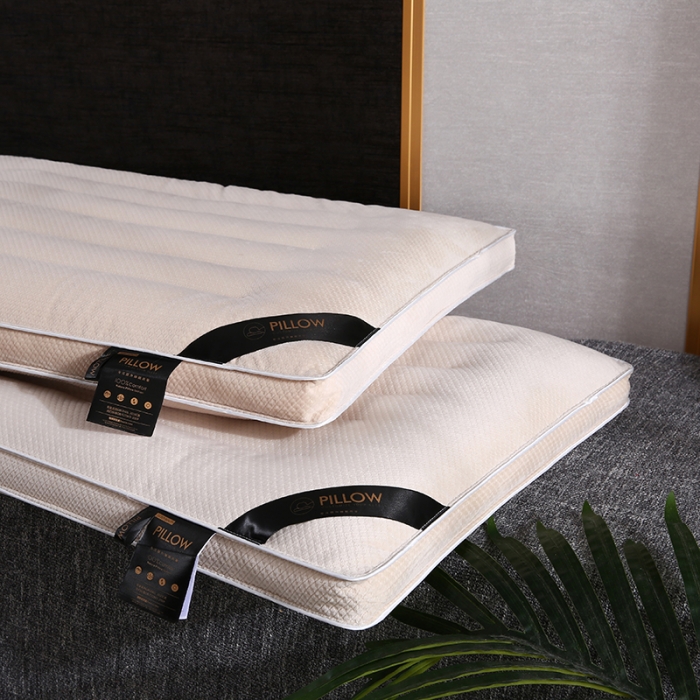 91家纺网 家纺一手货源 找家纺 2023新款玉米绒羽丝绒填充 三道绗缝枕枕头枕芯