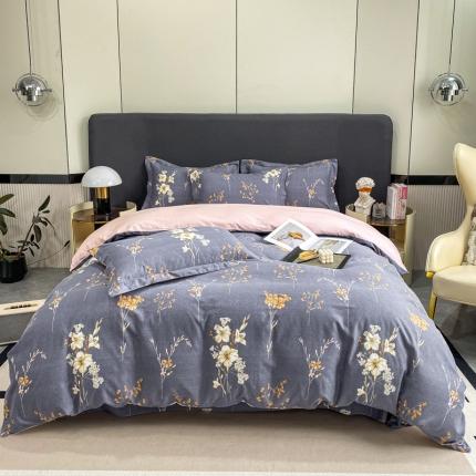 91家纺网 家纺一手货源 找家纺 （总）凌鼎 2025新款100%全棉生态磨毛四件套系列2