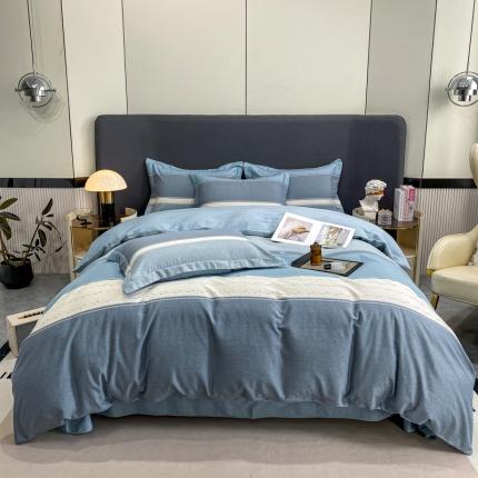 91家纺网 家纺一手货源 找家纺 （总）凌鼎 2025新款100%全棉生态磨毛四件套系列2