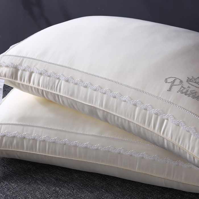 91家纺网 家纺一手货源 找家纺 2023新款牛奶枕头枕芯 美梦公主