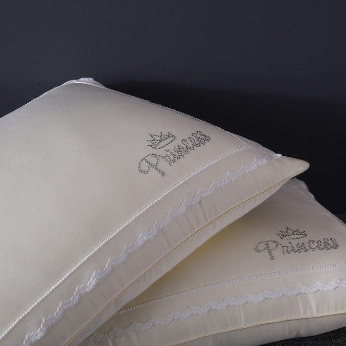 91家纺网 家纺一手货源 找家纺 2023新款牛奶枕头枕芯 美梦公主