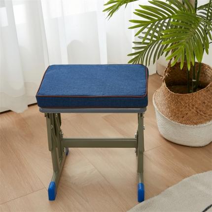 蔚意轩 2023新款乳胶坐垫椅垫餐椅垫（学生场景）乳胶坐垫蓝小