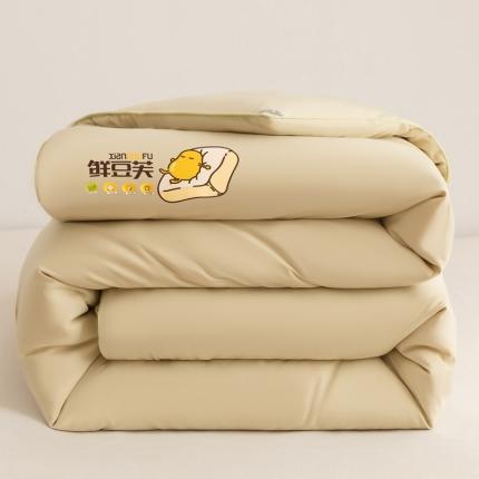 91家纺网 家纺一手货源 找家纺 （总）八方汇 2023新款冬被鲜豆芙小竺棉提花大豆被直播爆款被芯被子