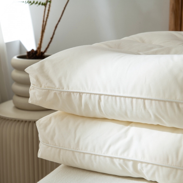 91家纺网 家纺一手货源 找家纺 （总）唯爱品 2026新款A类本棉护颈枕枕头枕芯 酒店枕护颈枕 记忆枕源头工厂  