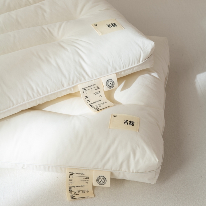 91家纺网 家纺一手货源 找家纺 唯爱品 2026新款A类本棉护颈枕枕头枕芯 记忆枕源头工厂 48*74cm/只 本棉 护颈 中枕