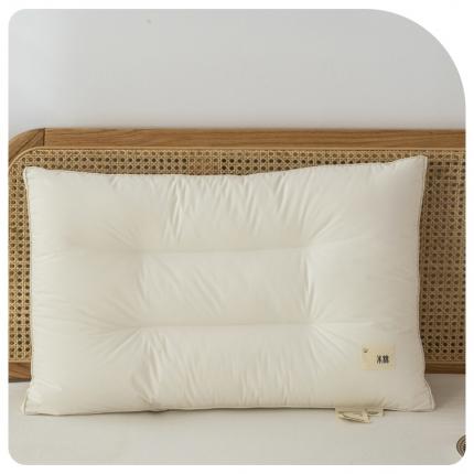 唯爱品 2026新款A类本棉护颈枕枕头枕芯 记忆枕源头工厂 48*74cm/只 本棉 护颈 中枕