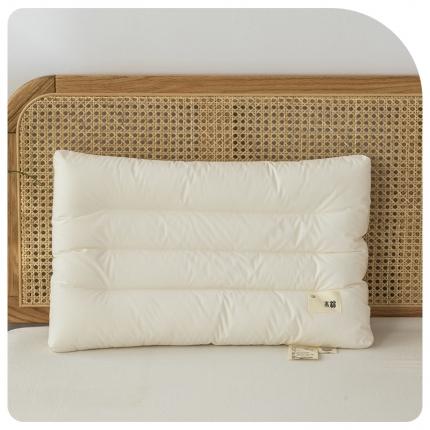 唯爱品 2026新款A类本棉护颈枕枕头枕芯 记忆枕源头工厂 40*60cm/只 本棉护颈枕 学生枕