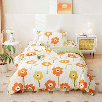 91家纺网 家纺一手货源 找家纺 （总）元元-2023新款新增全棉13372三件套（夹棉）