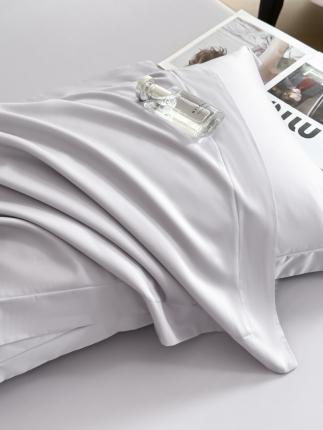 618家纺 2023新款100支北欧长绒棉单品系列 枕套 纯色薰衣草