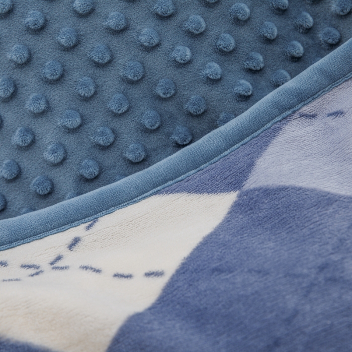 91家纺网 家纺一手货源 找家纺 青竹苑2023新款床盖款四件套牛奶绒夹棉床盖宝宝绒豆豆被套学生三件套 绅士品格