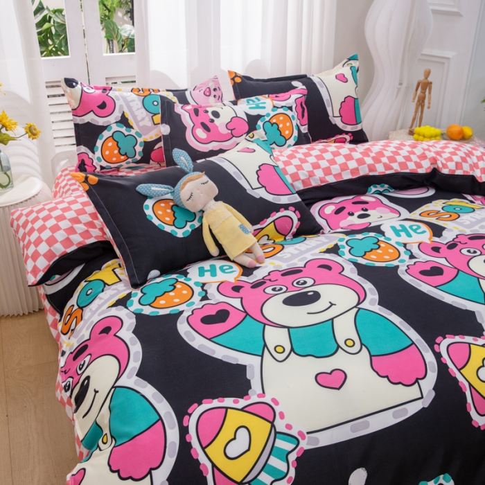 91家纺网 家纺一手货源 找家纺 （总）2023新款亲肤棉美棉芦荟棉四件套美棉（8月）新花色