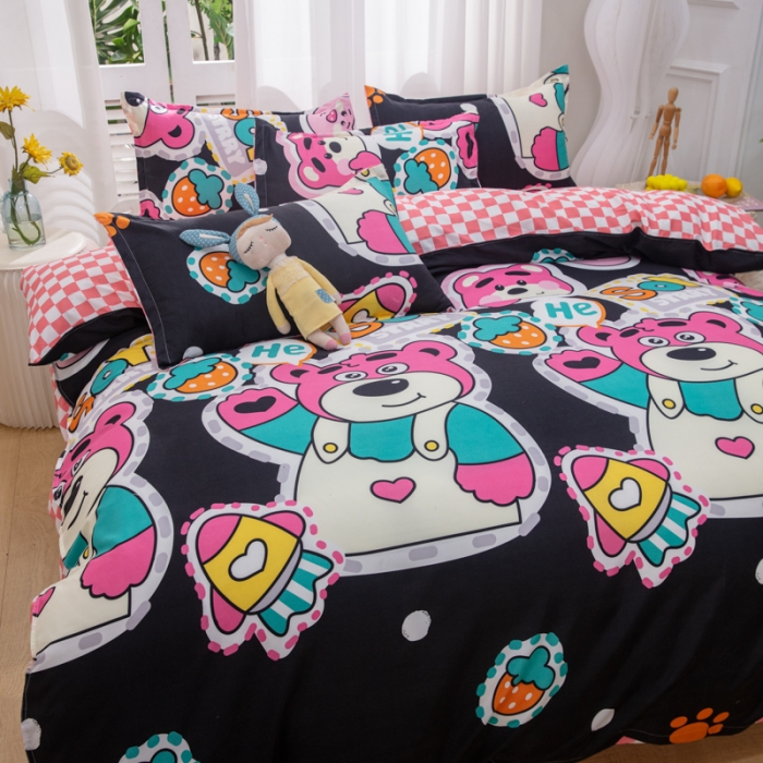 91家纺网 家纺一手货源 找家纺 （总）2023新款亲肤棉美棉芦荟棉四件套美棉（8月）新花色