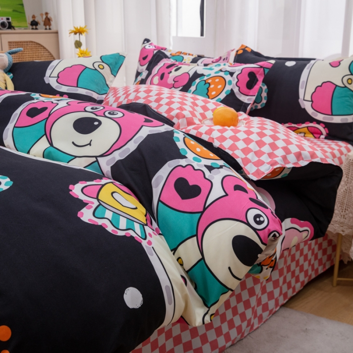 91家纺网 家纺一手货源 找家纺 （总）2023新款亲肤棉美棉芦荟棉四件套美棉（8月）新花色