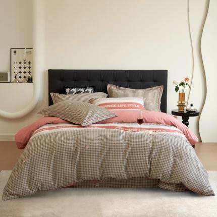 91家纺网 家纺一手货源 找家纺 （总）希文 2023新款全棉生态磨毛四件套