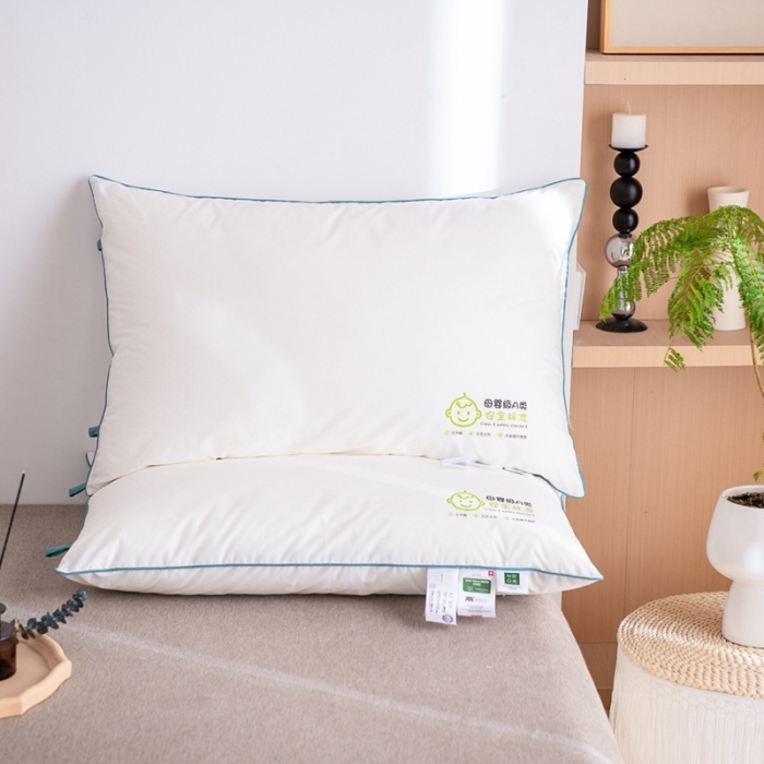 91家纺网 家纺一手货源 找家纺 唯爱品 2026新款A类无荧光云柔枕枕头枕芯 记忆枕源头工厂 48*74cm/只 无荧光云柔枕-低