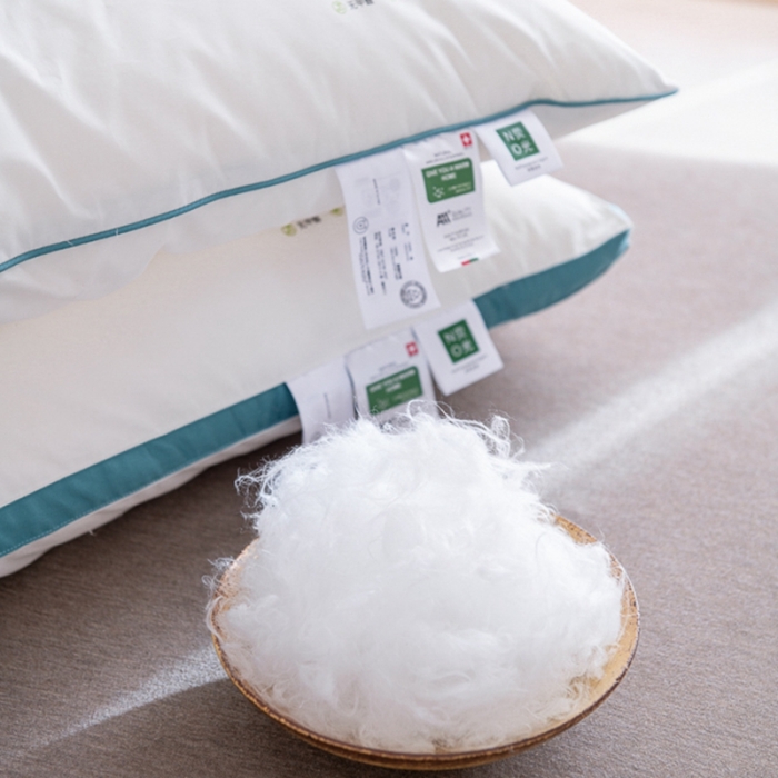 91家纺网 家纺一手货源 找家纺 唯爱品 2026新款A类无荧光云柔枕枕头枕芯 记忆枕源头工厂 48*74cm/只 无荧光云柔枕-低