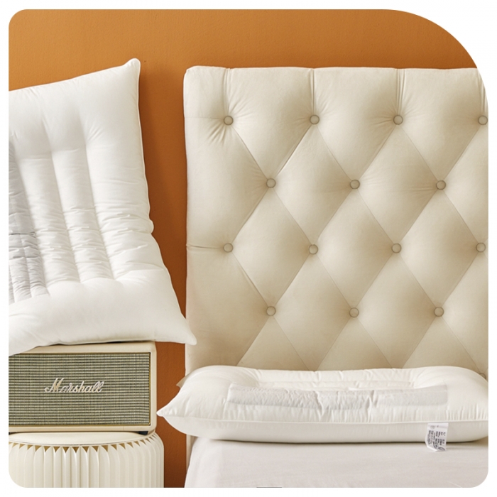 91家纺网 家纺一手货源 找家纺 （总）唯爱品 2026新款 A类棉水洗决明子护颈枕枕头枕芯 记忆枕源头工厂枕头枕芯 酒店枕护颈枕 记忆枕源头工厂  