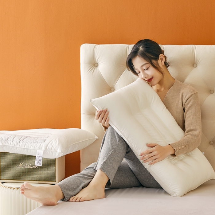 91家纺网 家纺一手货源 找家纺 唯爱品 2026新款 A类棉水洗决明子护颈枕枕头枕芯 记忆枕源头工厂 38*60cm/只