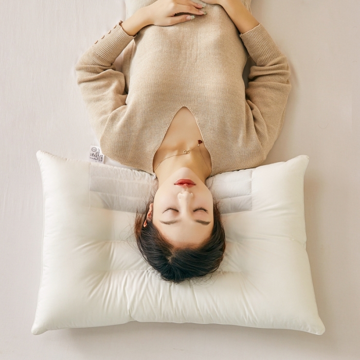 91家纺网 家纺一手货源 找家纺 唯爱品 2026新款 A类棉水洗决明子护颈枕枕头枕芯 记忆枕源头工厂 48*74cm/只