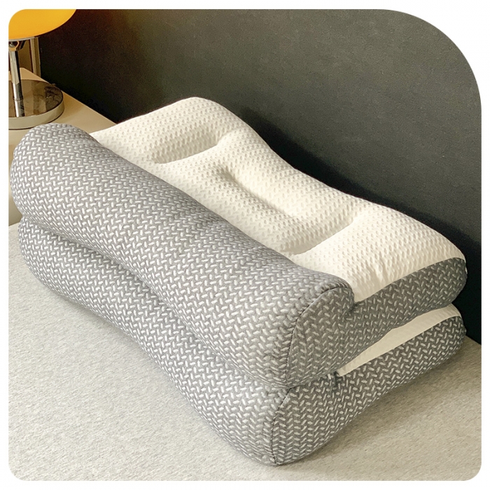 91家纺网 家纺一手货源 找家纺 （总）唯爱品 2026新款针织反牵引枕枕头枕芯 酒店枕护颈枕 记忆枕源头工厂  