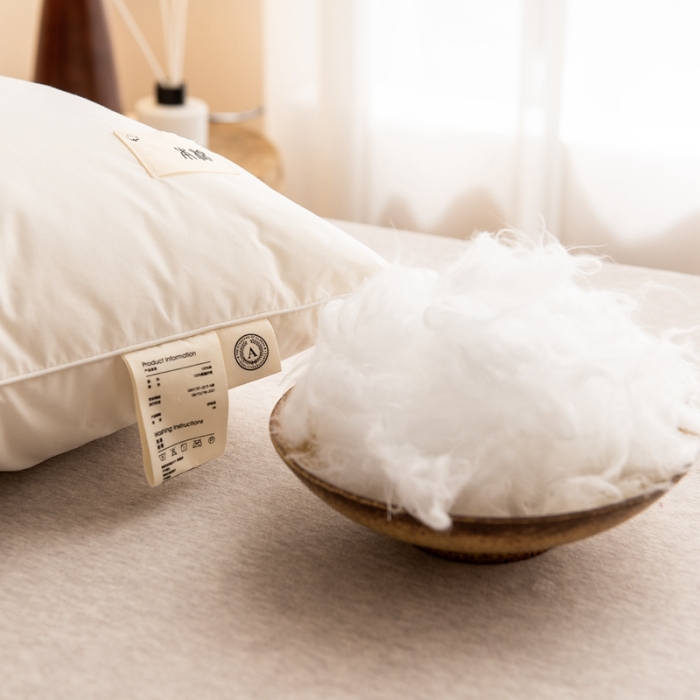 91家纺网 家纺一手货源 找家纺 2026新款本棉轻柔枕+弹弹枕 48*74cm/只 本棉弹弹枕-高48*74