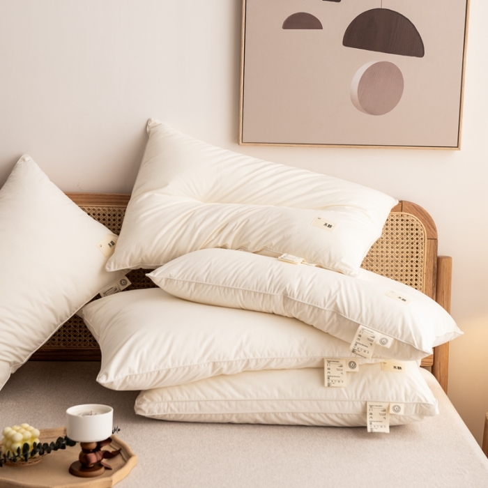 91家纺网 家纺一手货源 找家纺 2026新款本棉轻柔枕+弹弹枕 48*74cm/只 本棉轻柔枕-高48*74