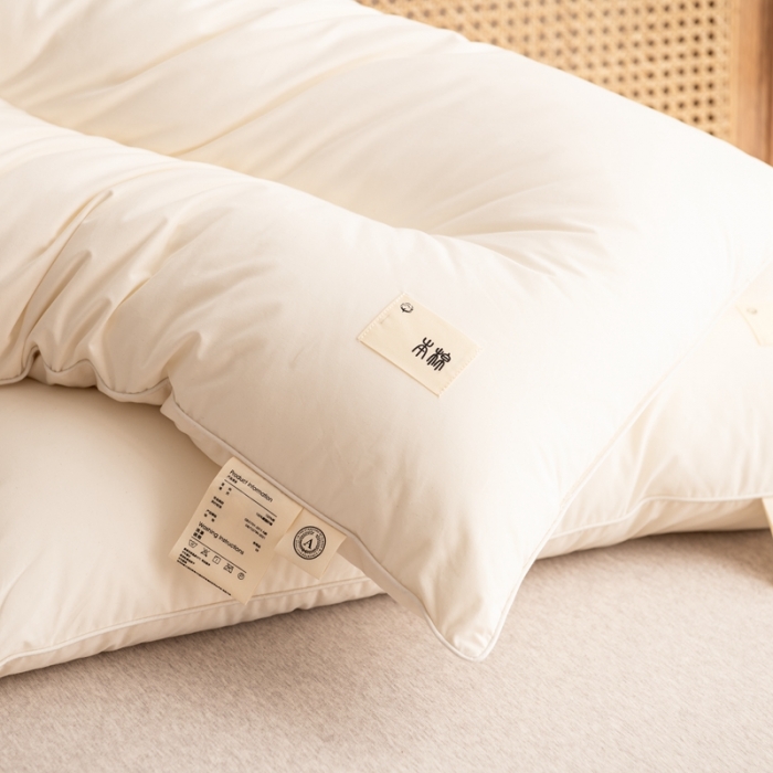 91家纺网 家纺一手货源 找家纺 2026新款本棉轻柔枕+弹弹枕 48*74cm/只 本棉轻柔枕-高48*74