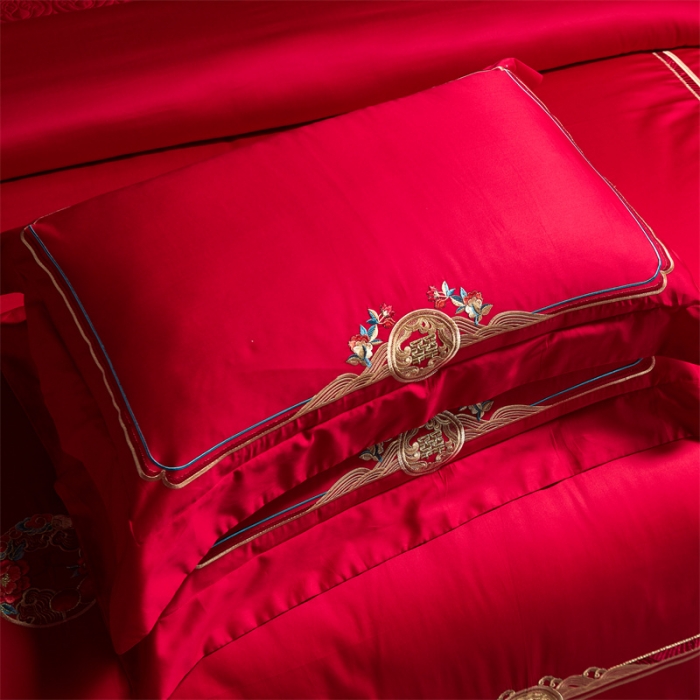 91家纺网 家纺一手货源 找家纺 （总）高大尚 秋冬新品长绒棉囍嫁系列