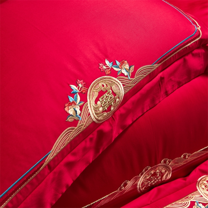 91家纺网 家纺一手货源 找家纺 （总）高大尚 秋冬新品长绒棉囍嫁系列